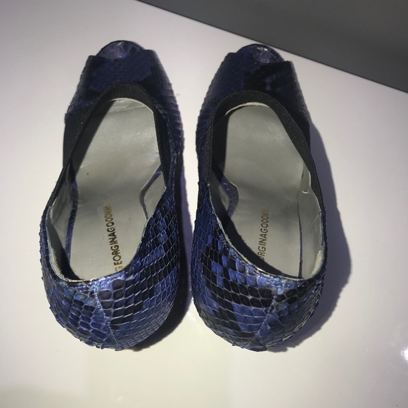 Georgina Goodman Snake Skin Heels size 6 (Eur.36) - Picture 8 of 9